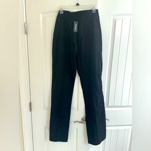 NWT Boohoo Tall black Elastic Waistband Slacks